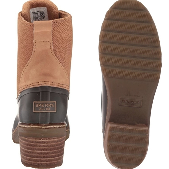 NEW Sperry Saltwater Heel Snow Boot - Size 8.5 - Picture 5 of 5